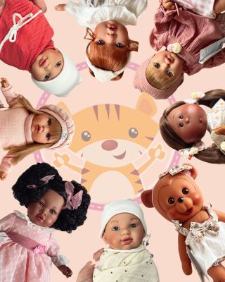 Španielské handmade bábiky na SKLADE v limitovanom množstve🎄❤️ www.milinko-oblecenie.sk